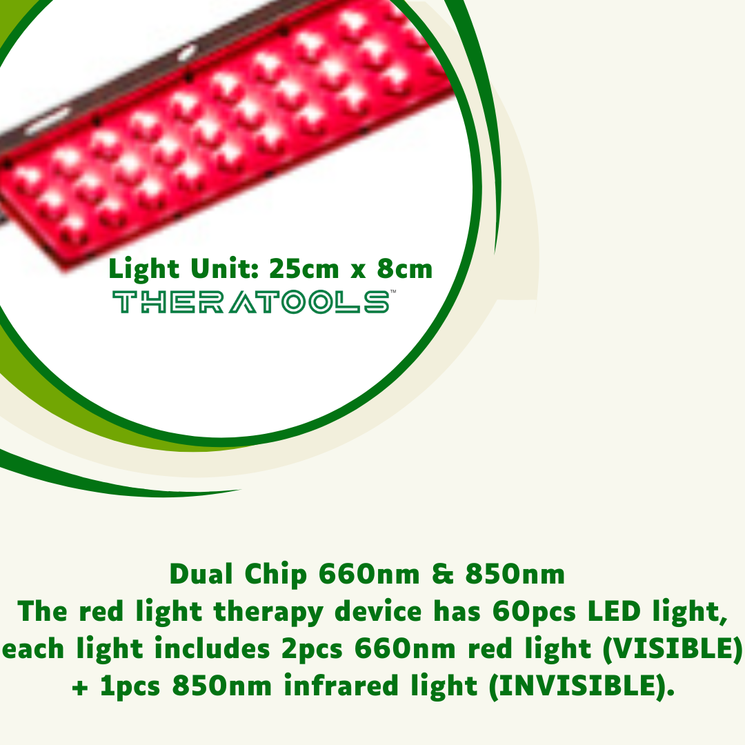 Red Light Therapy Multipurpose Adjustable Device by Theratools.